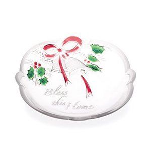 💕 Mikasa "Bless This Home" Christmas Holiday Bells Dish